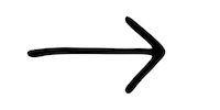 Black Arrow Sticker by Clean Juice