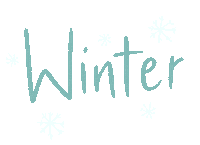 StanBDesigns snow typography winter lettering Sticker