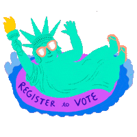 Voting New York Sticker by INTO ACTION