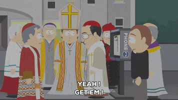 he what satan GIF by South Park 