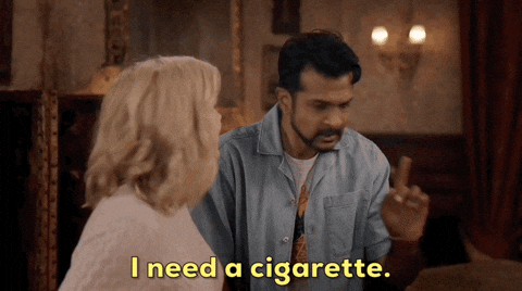 Rose Mciver Smoking GIF by CBS