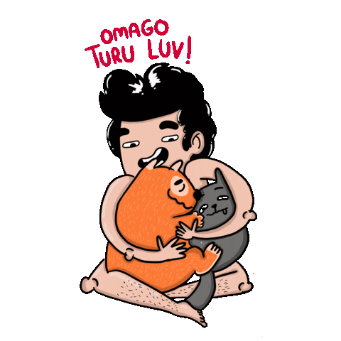 Cat Love Sticker