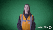 Wizzflix_ dance party dancing green GIF