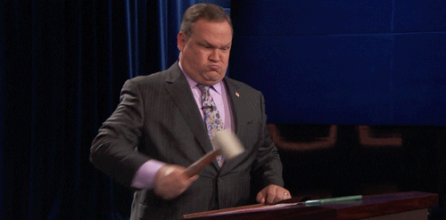 andy richter smashing phone GIF by Team Coco