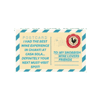 Wine Chianti Sticker by Casa Sola