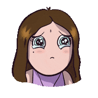 fa3foseslife girl sad kawaii baby Sticker