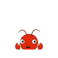 Sea Seafood Sticker by BigHeadBob.com