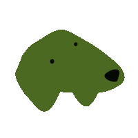Dog Sticker by Andrea Caceres