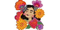 Peru Flores Sticker