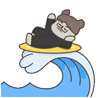 서핑 Sticker