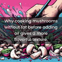 Mushrooms Cooking GIF by ExplainingWhy.com