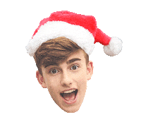 christmas lights Sticker by Johnny Orlando