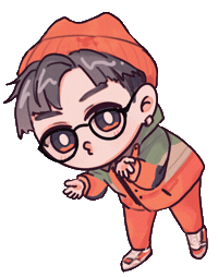 In Love Edan Sticker