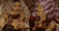 dance eating GIF