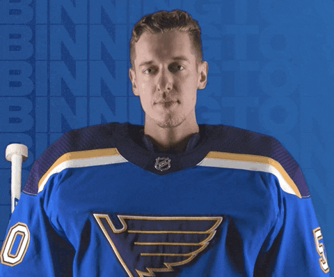 Over It Shrug GIF by St. Louis Blues