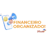 threepixelsistemas organizacao financeiro 3pixels Sticker