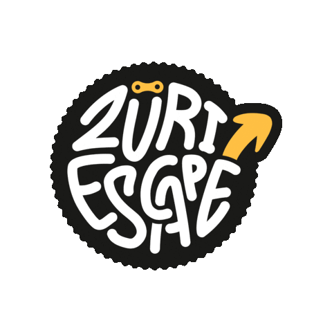 Escape Sticker by The Cake Movement