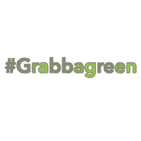 Grabbagreen healthy juice smoothie fastfood Sticker