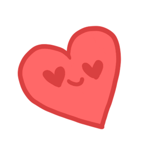 Eledraws giphyupload love heart like Sticker