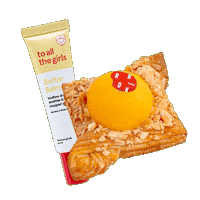 Peach Croissant Sticker by to all the girls