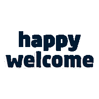 Happy Welcome Sticker by von Mende Marketing