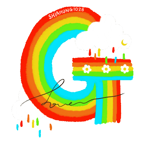 Rainbow Gd Sticker