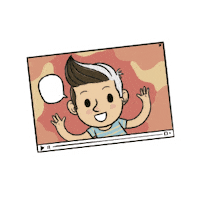 Ami Amirodriguez Sticker by megustaleerco