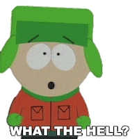 Kyle Broflovski What Sticker by South Park