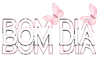 Bom Dia Butterfly Sticker