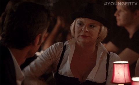 kissing tv land GIF by YoungerTV