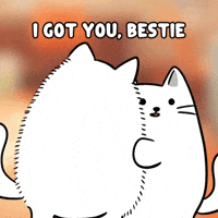 Cheering Up Best Friends Forever GIF by MESA My Emotional Support Animal