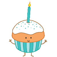 Happy Birthday Food Sticker by queeniescards