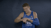 Byu Basketball Gocougs GIF by BYU Cougars