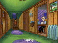 hey arnold nick splat GIF