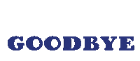 Usa Goodbye Sticker