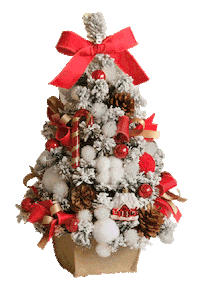 Christmas Tree 레드 Sticker by tenbyten