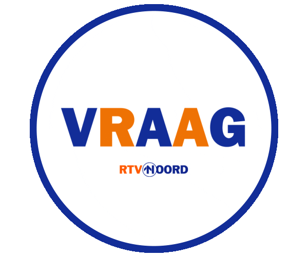 Groningen Vraag Sticker by RTV Noord