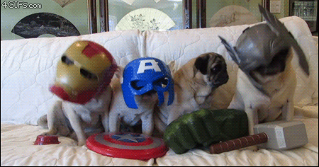 go team avengers GIF