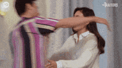 Hug GIF by The Traitors Australia