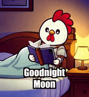Goodnight Moon Sleep GIF by Zorooster
