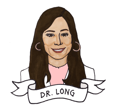 Dr Long Sticker by Red River Dermatology