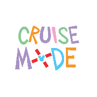 Cruise Mode Dcl Sticker by DisneyCruiseLine