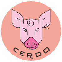 kaothai comida pig thai thailand Sticker