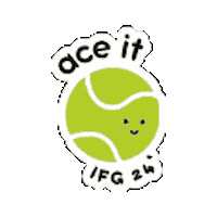 NUSIFG tennis ifg nusifg ifg2024 Sticker