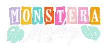 Monstera Deliciosa Monday Sticker