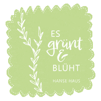Garten Pflanzen Sticker by Hanse Haus