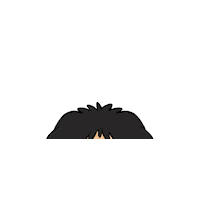 Peek Spying Sticker