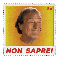 Italian Stamps Sticker