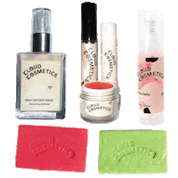 makeup skincare Sticker by Cloud Cosmetics