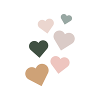 Hearts Sticker by tleafcollections